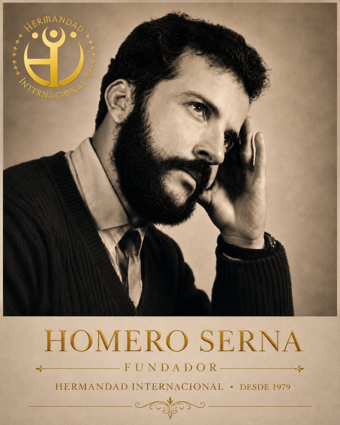 Homero Serna — Fundador de Hermandad Internacional