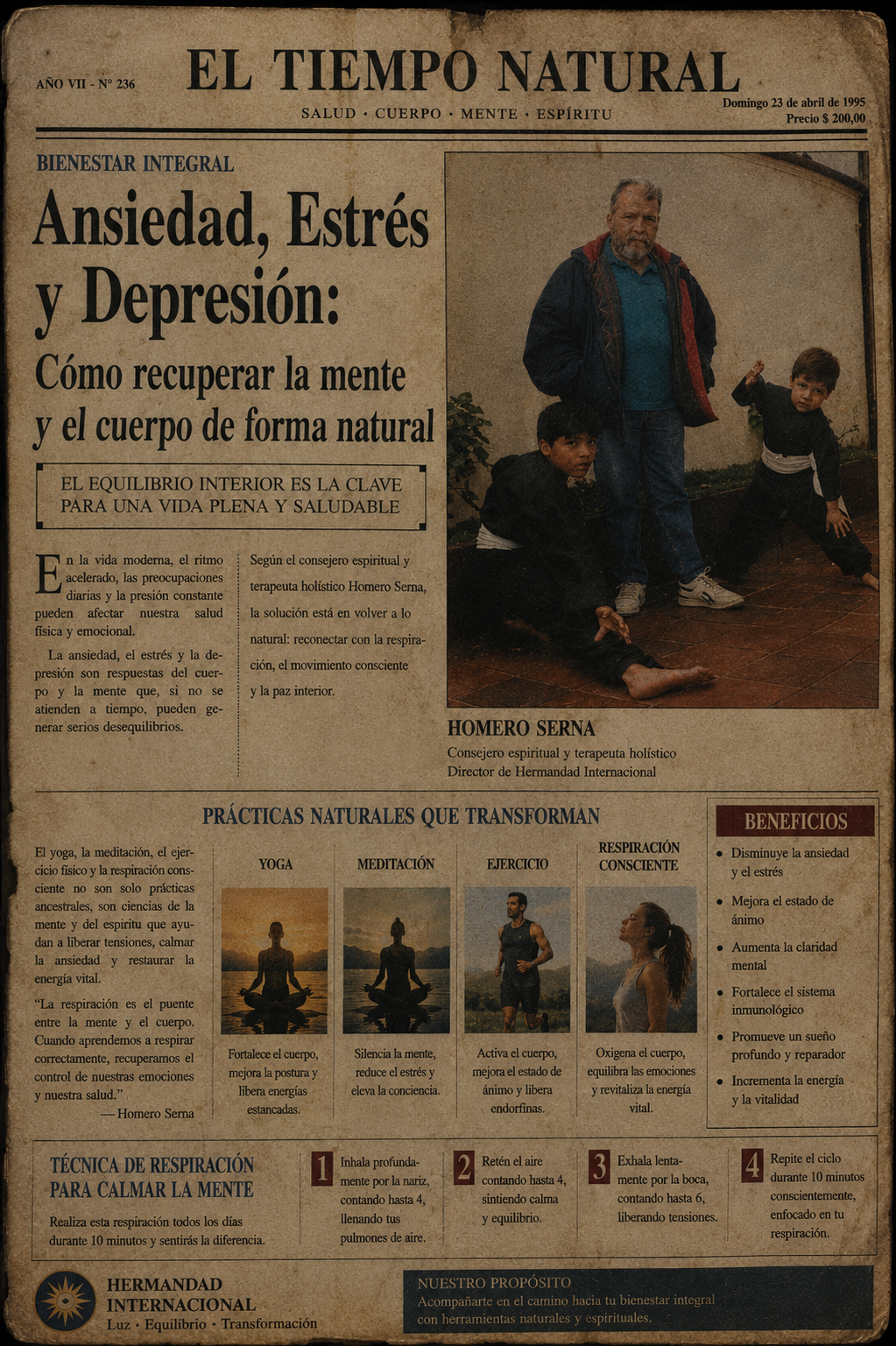 El Tiempo Natural — Homero Serna