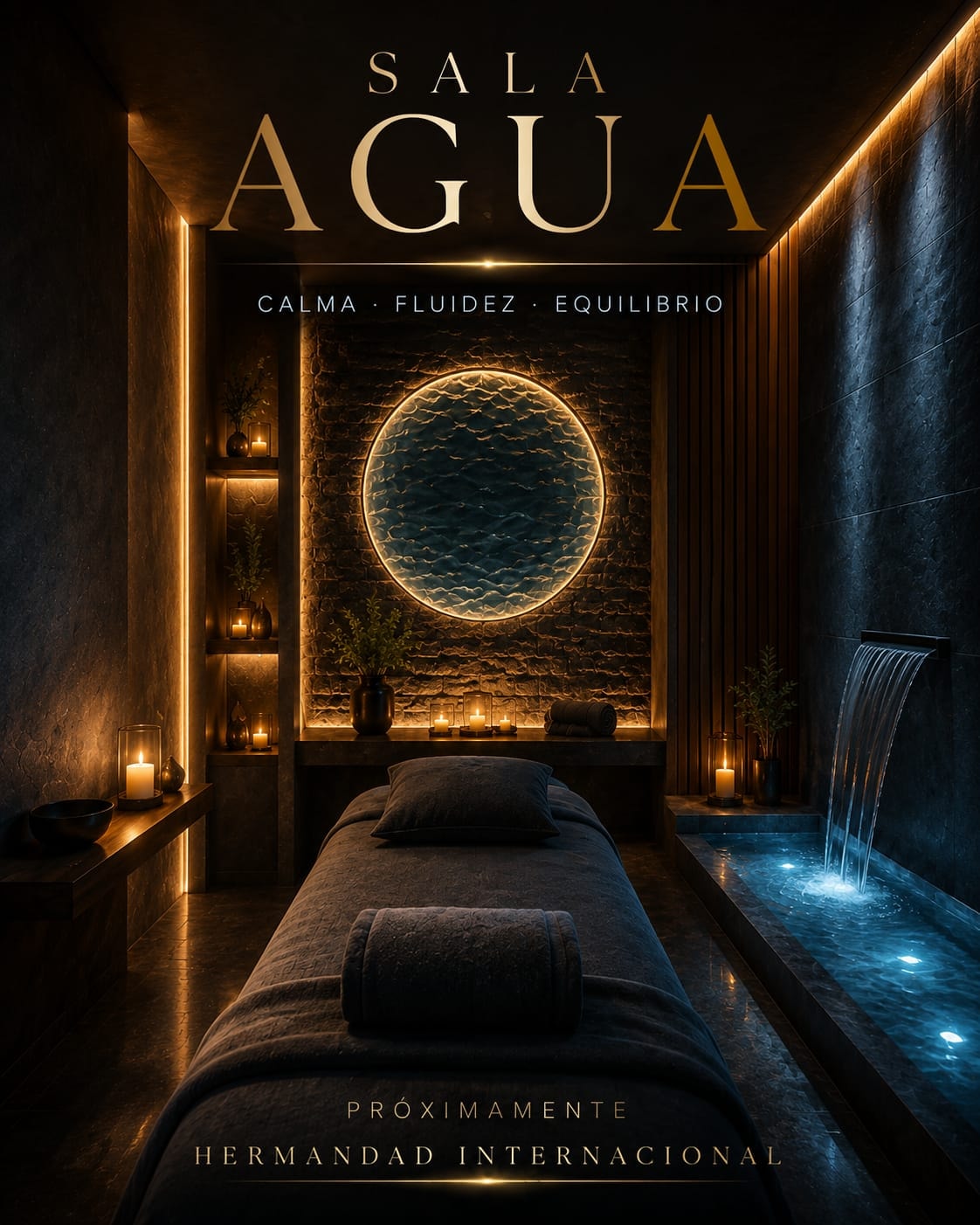 Sala Agua — Hermandad Internacional